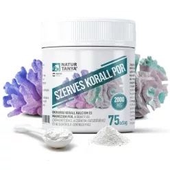 Natur Tanya® Szerves korall por 150 gr - okinawai korall eredetű kalciumot és magnéziumot tartalmazó étrend-kiegészítő - Bio és natúr étrendkiegészítők