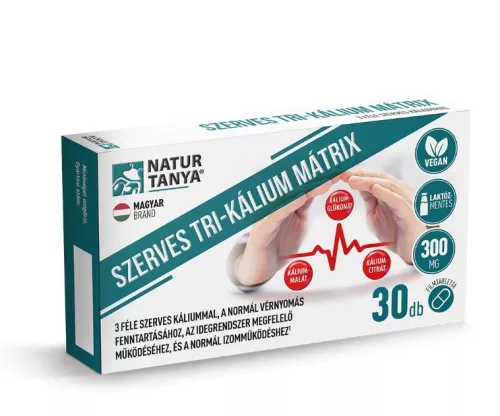 Natur Tanya® Szerves TRI-KÁLIUM MÁTRIX - Bio és natúr étrendkiegészítők