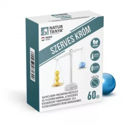 Natur Tanya® SZERVES KRÓM - Jól felszívódó króm, az egészséges vércukorszint fenntartásához és a – Fogyasztószerek