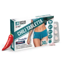 Natur Tanya® Chili tabletta. Bélmikrobiom támogató testsúlycsökkentő, fogyókúrázóknak - Bio és natúr étrendkiegészítők