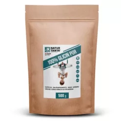 Natur Tanya® 100% GLICIN AMINOSAV - adalékanyagmentes por forma 500 g - Bio és natúr étrendkiegészítők