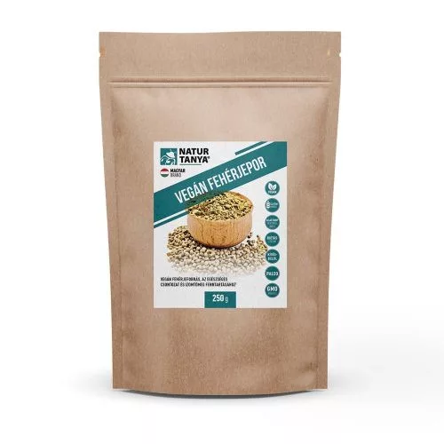 Natur Tanya® Vegán Fehérjepor - Az egészséges csontozat és izomtömeg fenntartásához 250 g - 