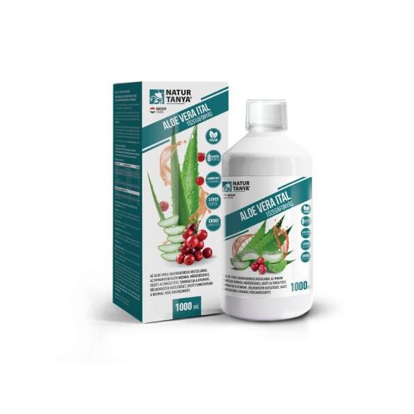 Natur Tanya  ALOE VERA ITAL TŐZEGÁFONYÁS 1000ML