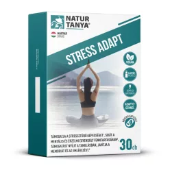 Natur Tanya® STRESS ADAPT - Adaptogén gyógynövények duomagnézium mátrixszal a stressztűrő – Memória és szellemi erőnlét