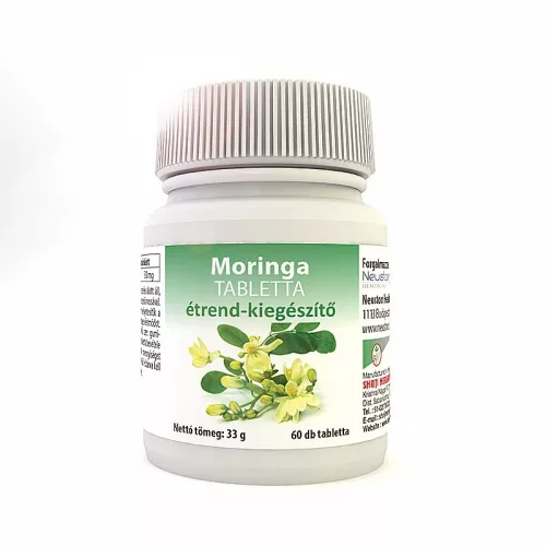 Neuston moringa tabletta 60 db - Bio és natúr étrendkiegészítők