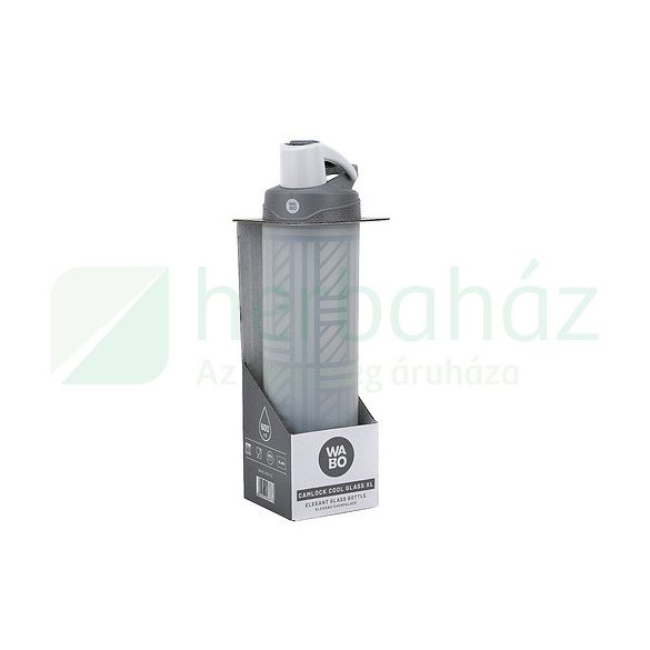 Wabo Üveg Palack Csatos Szürke 600Ml 1Db