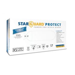 Starguard touch vizsgáló kesztyű latex M méret 100 db