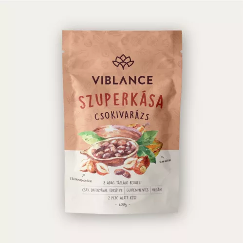 Viblance szuperkása csokivarázs 400 g - Bio és natúr élelmiszerek