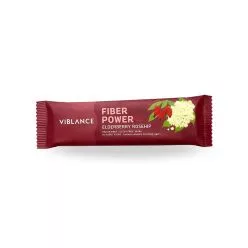 Viblance fiber power bar banán & spirulina 40 g