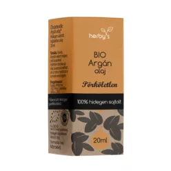 Herbys bio argán olaj hidegen sajtolt 20 ml - Aromaterápiához és természetes wellnesshez