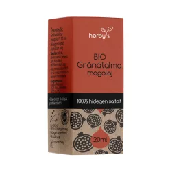 Herbys bio gránátalma magolaj hidegen sajtolt 20 ml - Aromaterápiához és természetes wellnesshez