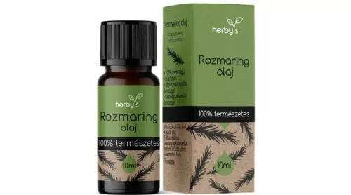 Herbys rozmaring illóolaj 10 ml - Aromaterápiához és természetes wellnesshez