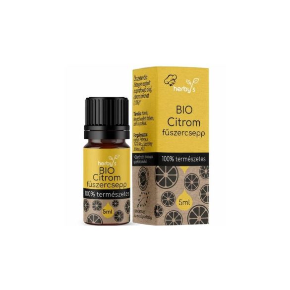 HERBY'S BIO CITROM OLAJ 5ML