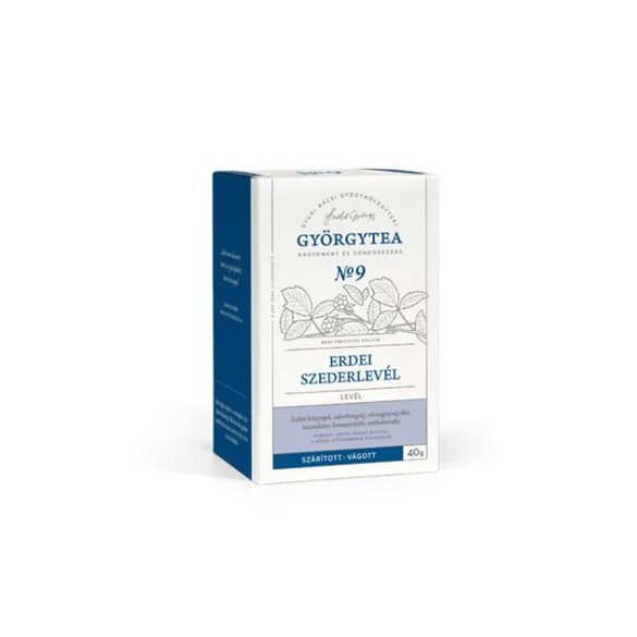 Györgytea Erdei szederlevél 40g No.9 szárított, vágott