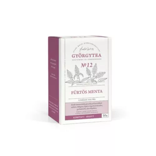 Györgytea Fürtös menta 50g virágos hajtás No.12 - 