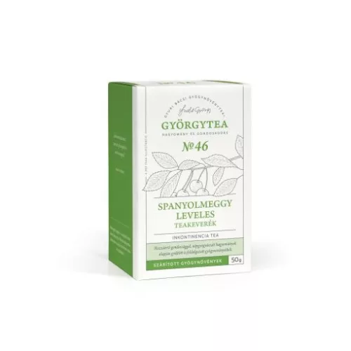 Györgytea Spanyolmeggy leveles 50g teakeverék, Inkontinencia tea No.46 - 