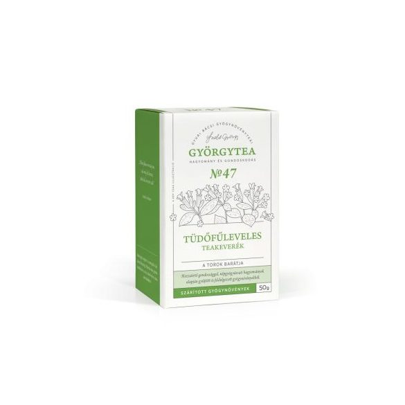 Györgytea Tüdőfűleveles teakeverék 50g A torok barátja No.47