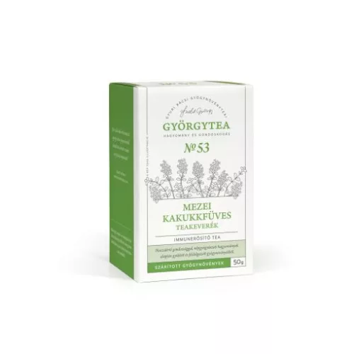 Györgytea Mezei kakukkfüves 50g teakeverék Immunerősítő tea No.53 - Bio és natúr élelmiszerek