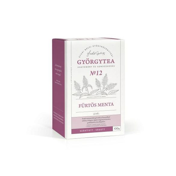 Györgytea Fürtös menta levél 100g No.12