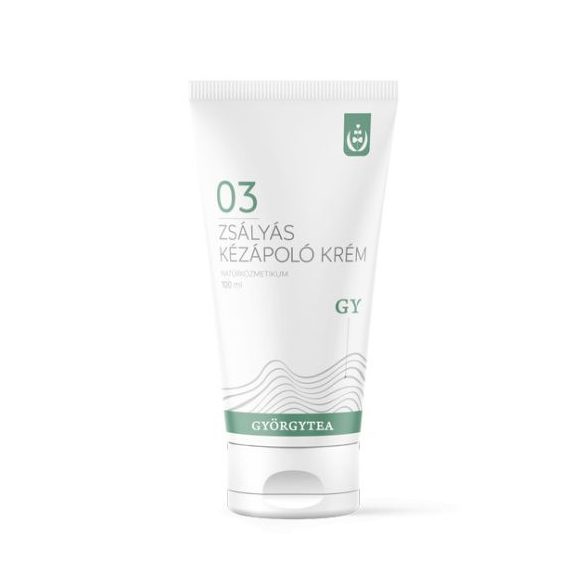 Györgytea Zsályás kézápoló krém 100ml 03