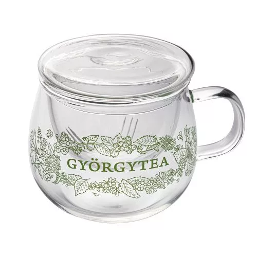 Györgytea Üvegszűrős csésze 350ml - 