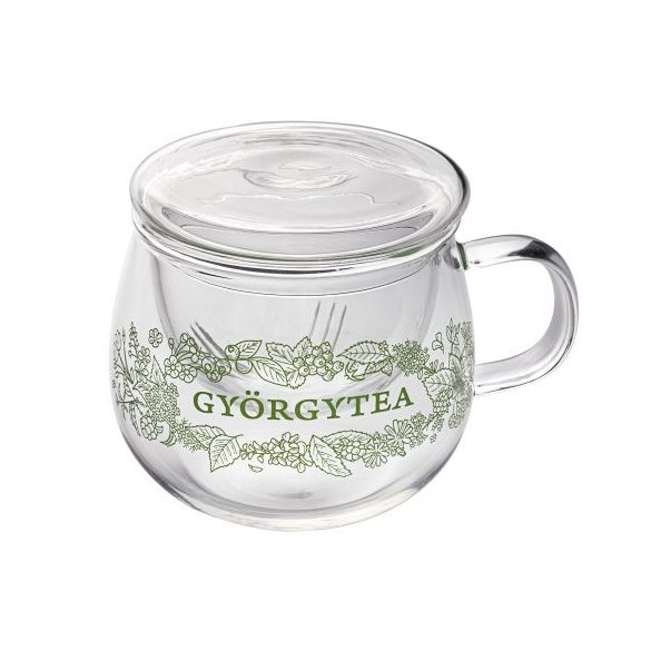 Györgytea Üvegszűrős csésze 350ml