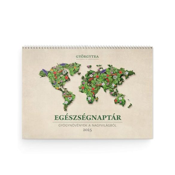 Györgytea Egészségnaptár 2025 Falinaptár