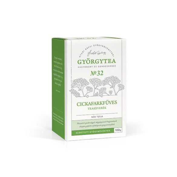 Györgytea Cickafarkfüves teakeverék 100g Nők teája No.32