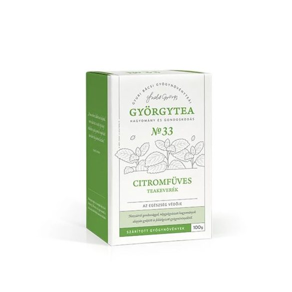 Györgytea Citromfüves teakeverék 100g Az egészség védője No.33