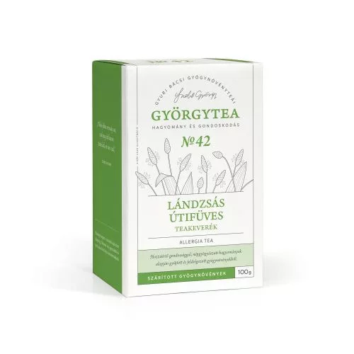 Györgytea Lándzsás útifüves 100g teakeverék, Allergia tea No.42 - 