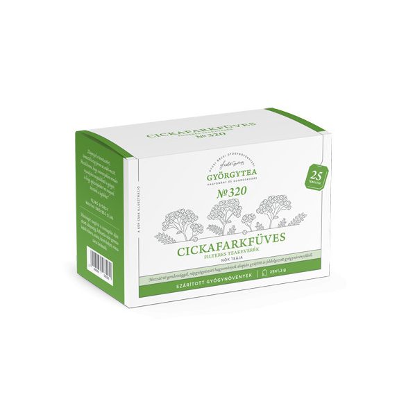 Györgytea Cickafarkfüves filteres teakeverék 25x1,3g Nők teája No.320