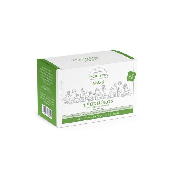 Györgytea Tyúkhúros filteres teakeverék 25x1,3g Érbarát tea No.480