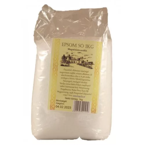 Epsom só (magnézium-szulfát) 1000 g - Bio és natúr élelmiszerek