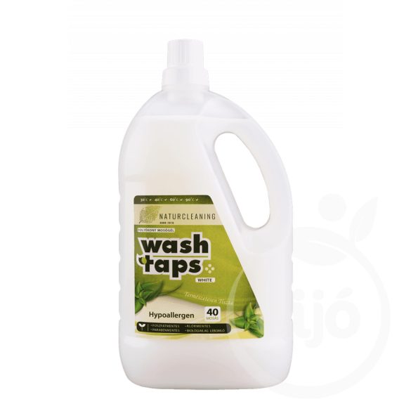 Naturcleaning wash taps white hipoallergén mosógél 3000 ml