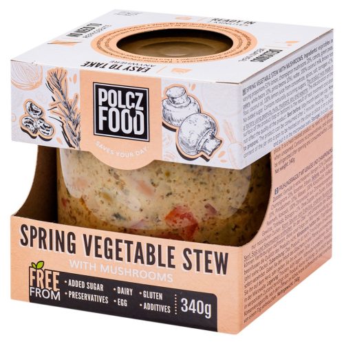 POLCZ TÁRKONYOS ZÖLDSÉGRAGU+GOMBA 340G