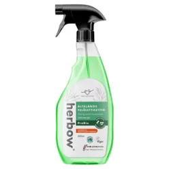 Herbow általános felülettisztító probiotikus spray and wipe zöld alma illattal 500 ml - Bio és natúr tisztítószerek