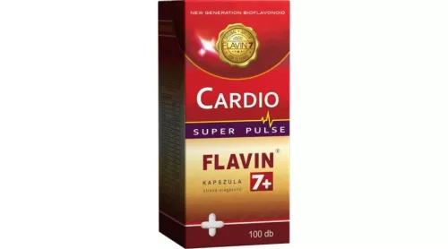 Cardio super flavin 7+ kapszula 100 db - Bio és natúr étrendkiegészítők
