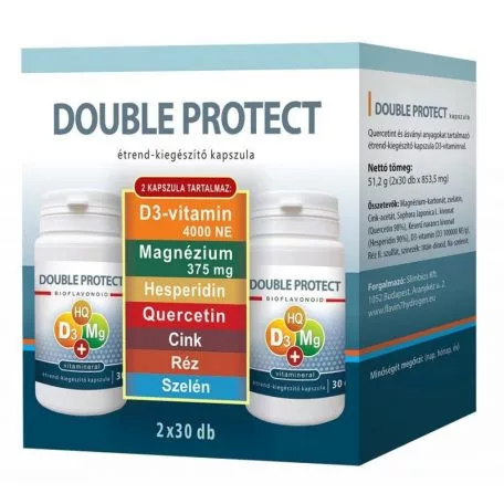Double Protect kapszula 30+30 db 60 db - Bio és natúr étrendkiegészítők