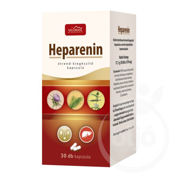 Vita Crytal heparenin étrend-kiegészítő kapszula 30 db