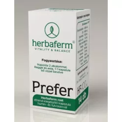 Herbaferm Prefer Kapszula 14 db - Bio és natúr étrendkiegészítők