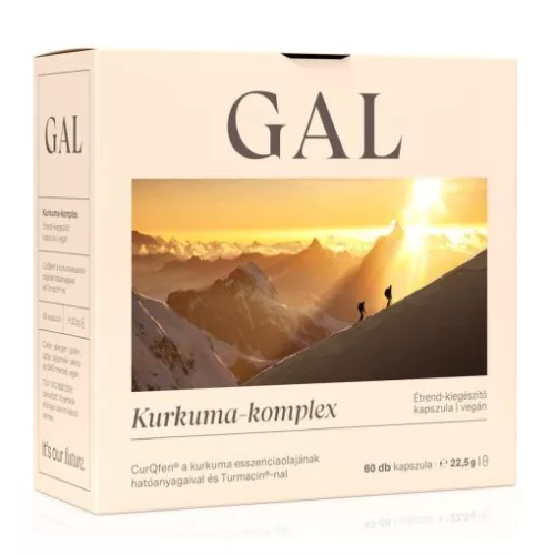 GAL Kurkuma-komplex 60 kapszula ÚJ