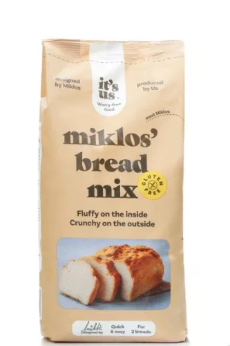 Its us miklos gluténmentes fehérkenyér lisztkeverék 1000 g - Bio és natúr élelmiszerek