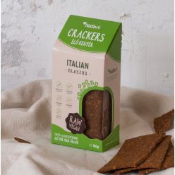 Gluténmentes naturi crackers élő kenyér olaszos 100g - Bio és natúr élelmiszerek