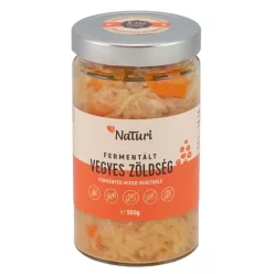 NATURI FERMENTÁLT VEGYES ZÖLDS. 500G – Savanyúság