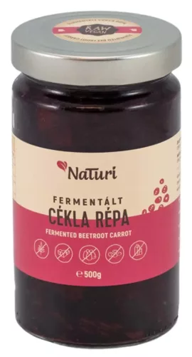 NATURI FERMENTÁLT CÉKLA-RÉPA 500G – Savanyúság