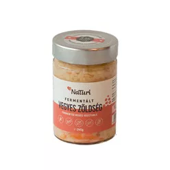 Naturi fermentált vegyes zöldség közepes 245 g – Konzervek, befőttek