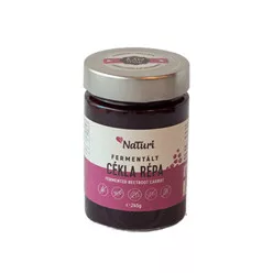 Naturi fermentált cékla répa közepes 245 g – Konzervek, befőttek