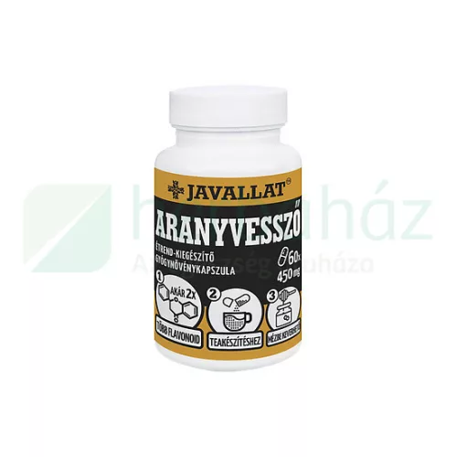 Javallat Aranyvessző Étrend-Kiegészítő Gyógynövénykapszula 60Db - 