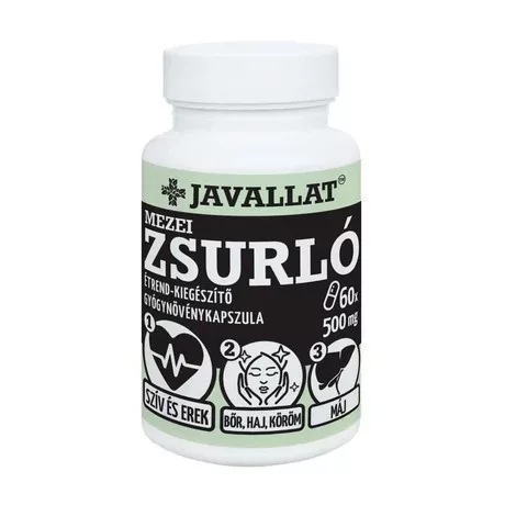 Javallat mezei zsurló étrend-kiegészítő kapszula 60 db - 