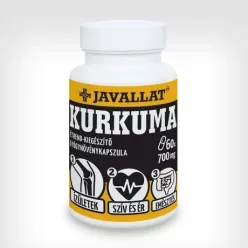 Javallat kurkuma étrend-kiegészítő kapszula 60 db - 